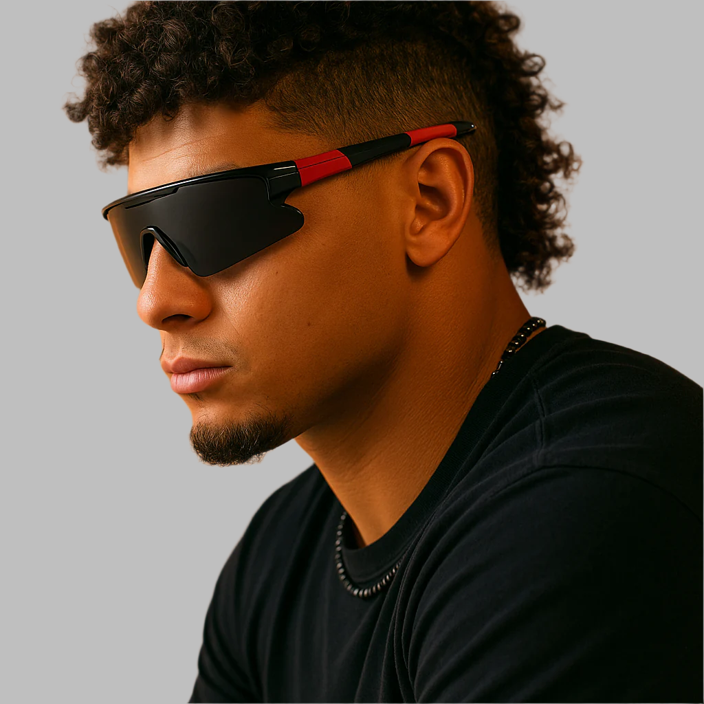 Sport Glasses - Black & Red