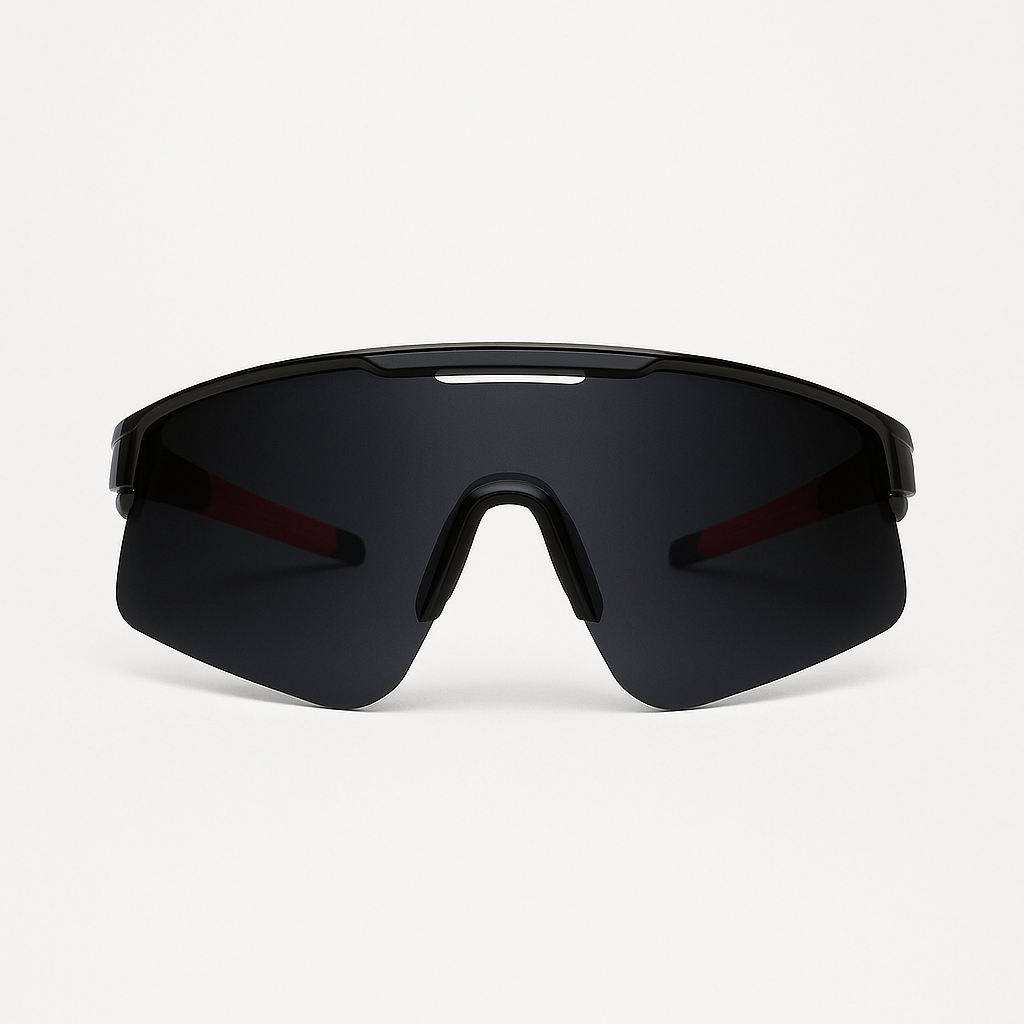 Sport Glasses - Black & Red
